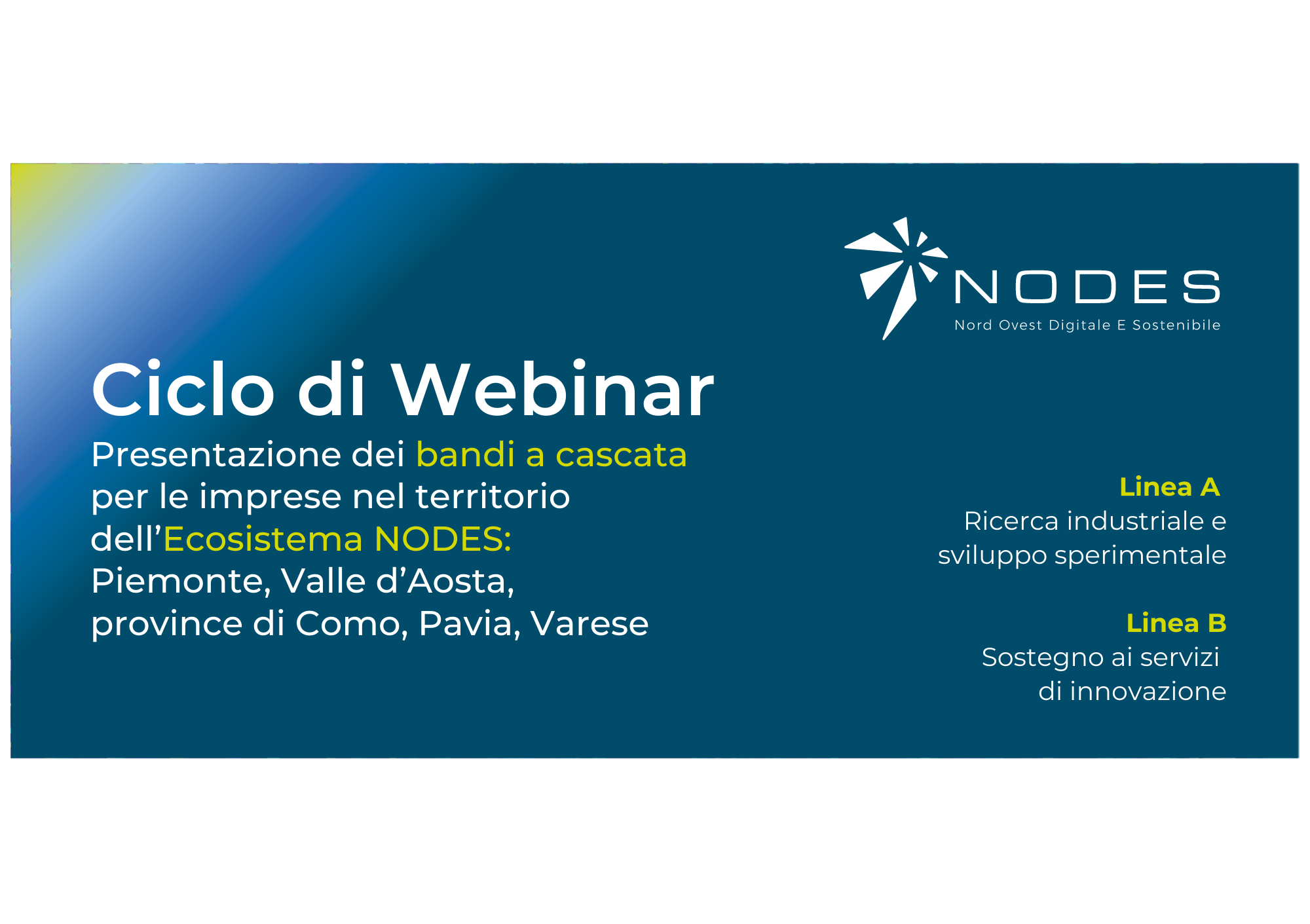 3 maggio 2023 Ecosistema NODES – Webinar di presentazione dello Spoke 1 “Aerospazio e mobilità sostenibile”