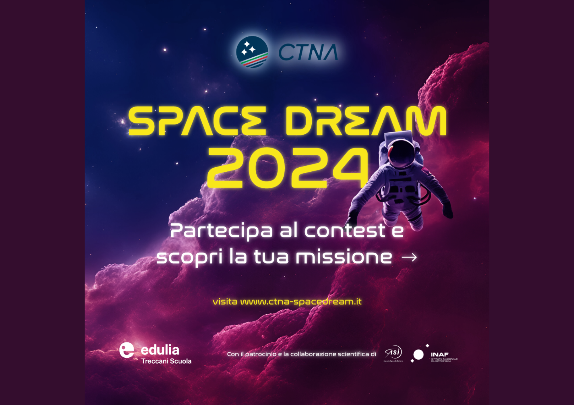 Torna Space Dream, l’iniziativa del CTNA per diffondere la cultura aerospaziale nelle scuole