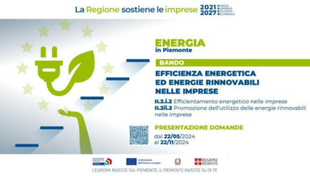 Presentazione del bando efficienza energetica ed energie rinnovabili nelle imprese – sportello 2024