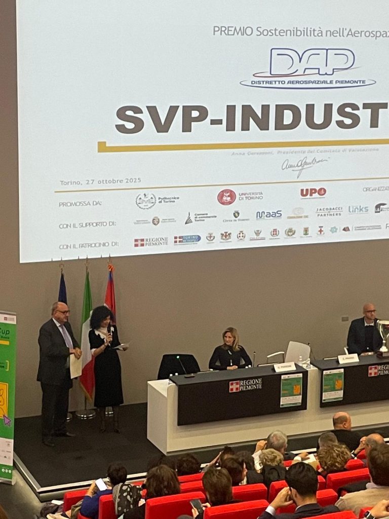 Alla startup SVP Industries il premio 