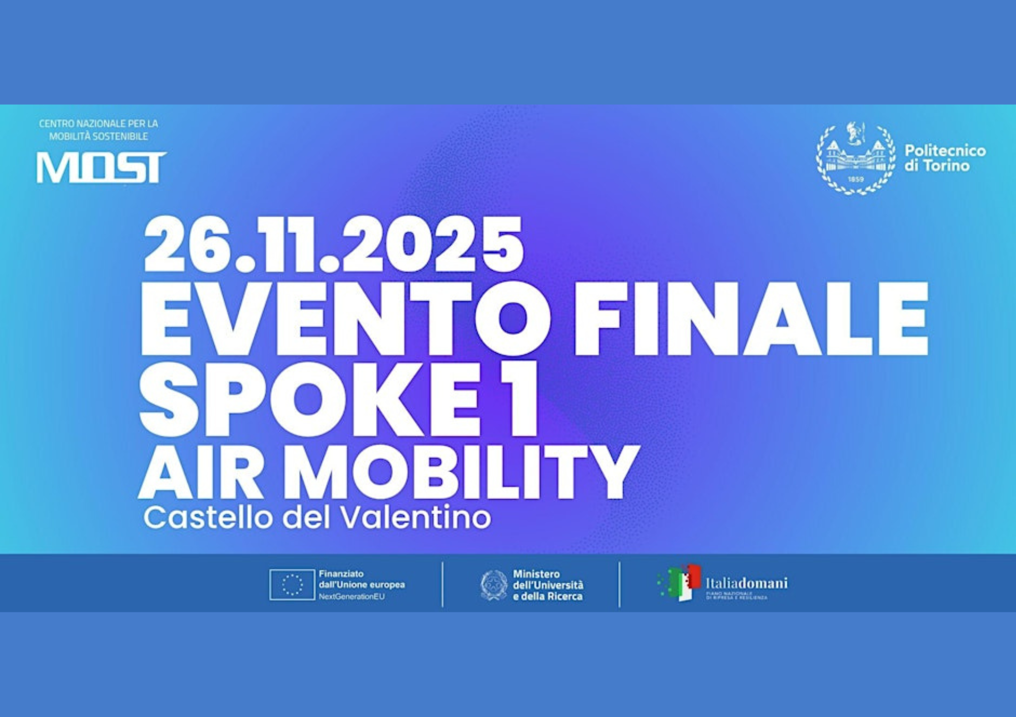 26 novembre 2025 – Evento finale SPOKE 1
