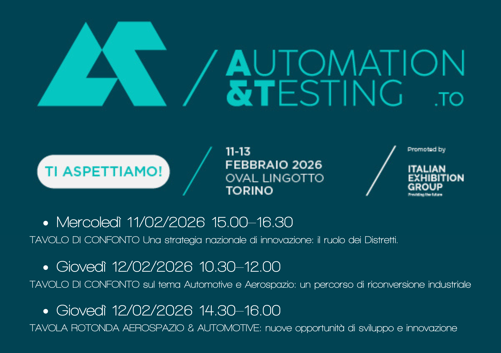 A&T Torino 2026: il Distretto Aerospaziale Piemonte tra innovazione e nuove opportunità